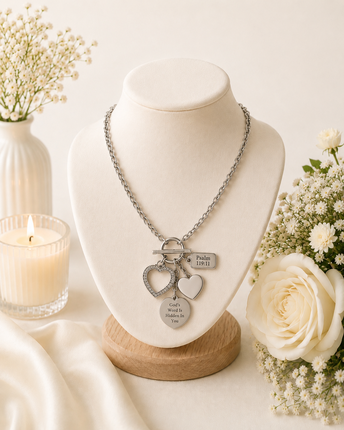 The Hidden Promise (Silver) 45cm