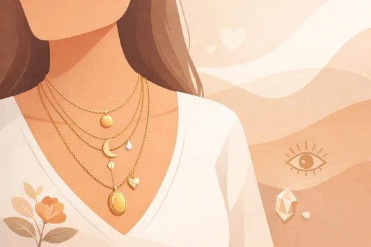 How to Layer Gold Necklaces With Meaning